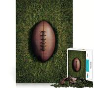 Puzzle de 1000 pièces sur Le thème du Football américain sur Gazon Vert pour Adultes Jeu Stimulant pour améliorer l'esprit,découpe Laser pour Un Assemblage Parfait,activité Amusante en Famille