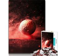 Puzzle de 1000 pièces sur Le thème du Golf pour Adolescents, Jeu Familial Anti-Stress, défi Difficile, Cadeaux du Père Noël Secret 50x75cm