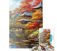 Puzzle de 1000 pièces sur Le thème du Japon Vintage idéal pour Les Adolescents pour des Moments de Partage en Famille Un Cadeau Unique pour Un Anniversaire ou Noël (Dimensions 50x75cm)