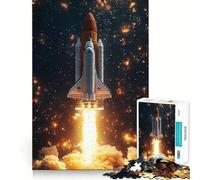 Puzzle de 1000 pièces sur Le thème du Lancement de la Navette Spatiale idéal pour Les Adolescents pour développer Leurs capacités cognitives et Passer Un agréable Moment de détente Finitions
