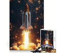 Puzzle de 1000 pièces sur Le thème du Lancement de la Navette Spatiale idéal pour Les Adolescents pour développer Leurs capacités cognitives et Passer Un agréable Moment de détente Finitions