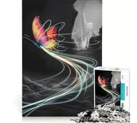 Puzzle de 1000 pièces sur Le thème du Papillon Qui s'envole, Jeu de réflexion, Difficile et Stimulant, Cadeau d'anniversaire, 50x75cm