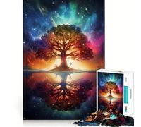 Puzzle de 1000 pièces sur Le thème d'un Paysage Spatial Fantastique idéal pour Les Adolescents Jeu de logique mentale Silencieux et précis Découpe Ferme pour Les vœux du Père Noël