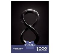 Puzzle de 1000 pièces Symbole Infinity Infini Adolescents Puzzle Anti-stress Décoration parfaite Cadeaux d'anniversaire et uniques 38 x 26 cm/1000 pièces