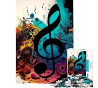 Puzzle de 1000 pièces Symphonie Musicale V pour Un Anniversaire ou Noël Jeu éducatif pour améliorer la mémoire (14 Ans et Plus) Format 38x26cm