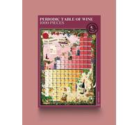 Puzzle de 1000 pièces - Tableau périodique des vins (48 x 68 cm)