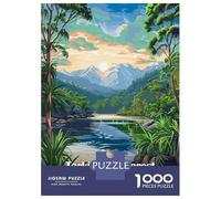 Puzzle De 1000 Pièces Tarkine Rainforest, Tasmania Puzzles pour Adultes Activités Familiales Stimule Le Cerveau Idéal comme Cadeau pour Toute La Famille 70x50cm/1000pcs