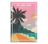 Puzzle de 1000 pièces, Thaïlande, Plage de Railay, Puzzle Classique pour Enfants, Puzzle Stimulant et Difficile pour Adultes et Adolescents, 38 x 26 cm