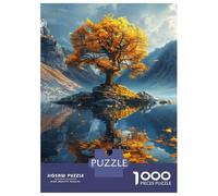 Puzzle De 1000 Pièces The Autumn Tree of Life pour Adultes, Jouet, Décoration Murale, Défi Difficile, Idéal comme Cadeau pour Toute La Famille 38x26cm/1000pcs