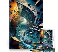 Puzzle de 1000 pièces The Dream River Teenagers 38x26cm - Décoration Murale - Mémoire, Lumière et détente