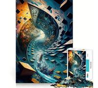 Puzzle de 1000 pièces The Dream River Teenagers 38x26cm - Décoration Murale - Mémoire, Lumière et détente