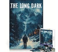Puzzle de 1000 pièces The Long Dark Poster pour Adultes, idéal pour stimuler la mémoire et Passer Un Moment agréable Motif à Assembler liste de souhaits du Père Noël 38x26cm
