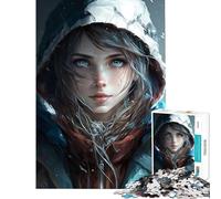 Puzzle de 1000 pièces Thème Anime Glacé Survie Niveau Difficile Jeu Pratique pour Les 14 Ans et Plus (38x26cm)