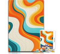 Puzzle de 1000 pièces, thème années 70, pour Adultes Activité ludique et Interactive, Cadeau mémorable et réconfortant Dimensions 38x26cm