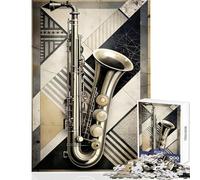 Puzzle de 1000 pièces Thème Musical rétro Décoration intérieure Jouet Idée Cadeau Jeu Pratique et Relaxant Dimensions 50x75cm