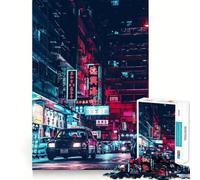 Puzzle de 1000 pièces Tokyo Japon pour Adolescents, idéal pour développer la mémoire, Jeu d'intérieur, découpe Fine, thème Père Noël 38x26cm