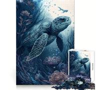Puzzle de 1000 pièces Tortue, ami Imaginaire pour Adolescents Un pour développer sa logique, se divertir et s’Amuser en Toute simplicité (38x52cm)