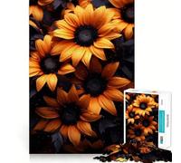 Puzzle de 1000 pièces Tournesol pour Adolescents, Jeu d'exercice Mental, Relaxation, Design à Assembler, liste de souhaits du Père Noël 38x26cm