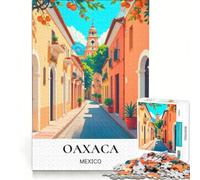 Puzzle de 1000 pièces « Trésors cachés d'Oaxaca », Jeu Impossible, découpe de précision, avec des pièces de Formes aléatoires Parfaitement emboîtables 38x52cm