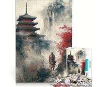 Puzzle de 1000 pièces Un Guerrier samouraï Solitaire, Jeu Pratique, Interaction Parent-Enfant, Collection d'artistes, Beaux-Arts 50x75cm