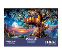 Puzzle de 1000 pièces Un Paysage, Papier de qualité, idéal pour développer Les capacités mentales et des Adolescents. Charmant Puzzle de scènes de Rue, Parfait pour. Dimensions : 52 x 38 cm.