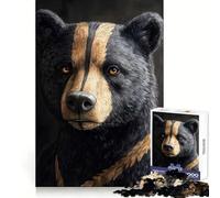 Puzzle de 1000 pièces Ursaring Pokemon Art Animal pour Adolescents Exercice de raisonnement, détente et Bords de qualité supérieure (38x52cm)