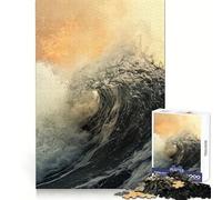 Puzzle de 1000 pièces Vagues déferlantes pour Adolescents, Jeu de logique et de réflexion, découpe précise, (50x75cm)