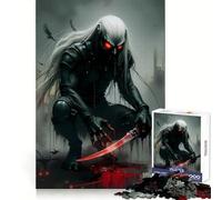 Puzzle de 1000 pièces Vampire Assassin Sanglant avec épée (38x52cm) Un Cadeau d'anniversaire idéal pour stimuler Votre Cerveau et Vous divertir grâce à Son système de Verrouillage sécurisé