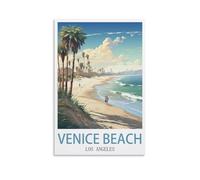 Puzzle de 1000 pièces, Venice Beach, Los Angeles, décoration intérieure, Cadeau d'anniversaire, Jouet pour Hommes, Femmes et Seniors, 38 x 52 cm
