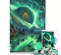 Puzzle de 1000 pièces Verdant Ring Serenade Jouet à Monter soi-même détente intellectuelle Cadeau Unique pour Un Anniversaire ou Noël 50x75cm