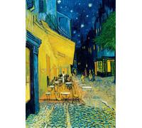 puzzle de 1000 pièces - Vincent Van Gogh : Terrasse de café la nuit, 1888