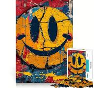 Puzzle de 1000 pièces Visages souriants et Couleurs éclatantes pour Adultes Renforce la mémoire, apaisement, Divertissement, qualité supérieure, Joli Cadeau 50x75cm