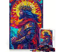 Puzzle de 1000 pièces Vitraux sacrés pour Adolescents renforce Les Souvenirs, Offre Un Divertissement paisible et de qualité, et constitue Un (38x26cm)