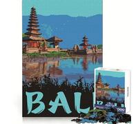 Puzzle de 1000 pièces Voyage à Bali pour Adolescents développe la mémoire, apaise l’Esprit, Divertissement, Bords Nets, Cadeau attentionné (50x75cm)