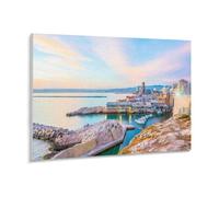 Puzzle de 1000 pièces，Vue du Coucher de Soleil sur la mer à Marseille，Ensemble de Casse-tête pour la Famille, Jeux éducatifs pour Enfants, Cadeau de Divertissement（38x26cm）-120
