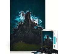 Puzzle de 1000 pièces Wave Dance on The Volcanic pour Adolescents activité ludique et stimulante pour développer la réflexion,pièces de Taille Uniforme et précises,idéale pour Une activité relaxante