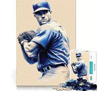 Puzzle de 1000 pièces We Love Baseball pour Adolescents activité ludique et stimulante pour stimuler l’Esprit,découpe de Haute précision,Pause mentale apaisante (50x75cm)