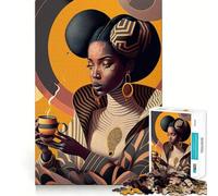 Puzzle de 1000 pièces We Love Coffee pour Adolescents Un Jeu Amusant et répétitif,sans espaces,idéal pour Une soirée en Famille (50x75cm)