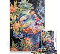 Puzzle de 1000 pièces Weed VIII pour Adolescents Activité de Concentration, de Loisirs et d'assemblage serré Cadeau attentionné (38x52cm)