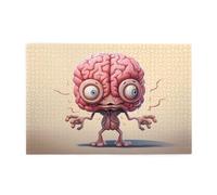 Puzzle de 1000 pièces Whjdpp - Image du cerveau humain - Puzzles éducatifs intellectuels en bois - Puzzles amusants - Jeu anti-stress