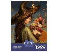 Puzzle De 1000 Pièces Witch of The Last Blooms Puzzles pour Adultes pour S'amuser en Famille Cadeaux D'interaction Parent-Enfant pour Les Amis Et La Famille 70x50cm/1000pcs