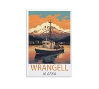 Puzzle de 1000 pièces, Wrangell Alaska, Épagneul, Casse-tête idéal pour Un Cadeau d'anniversaire, Une décoration Murale, 70 x 50 cm