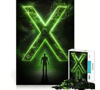 Puzzle de 1000 pièces X-Files pour Adolescents,Jeu de réflexion,découpe Laser pour Un Assemblage Parfait,activité de Groupe relaxante en intérieur (38x26cm)