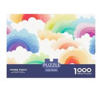 Puzzle De 1000 Piezas ArcoírisDesafíos Extra Divertidos Pasatiempo Creativo The Cartoon Regalo Creativo Para La Relajación Clásicos Para Adultos Y Niños A Partir De 12 Años Puzzle 70x50cm/1000pcs