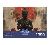 Puzzle De 1000 Piezas BudaStatue Desafíos Extra Divertidos Pasatiempo Creativo Nirvana Regalo, Diversión Para Adultos Y Niños Mayores 70x50cm/1000pcs