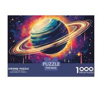 Puzzle De 1000 Piezas Cielo cósmico estrelladoDesafíos Extra Divertidos Pasatiempo Creativo PlanetaRegalo Creativo Para La Relajación Para Adultos Y Niños 38x26cm/1000pcs