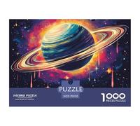 Puzzle De 1000 Piezas Cielo cósmico estrelladoDesafíos Extra Divertidos Pasatiempo Creativo PlanetaRegalo Creativo Para La Relajación Juguete Colorido Para Niños De 8 A 12 Años 70x50cm/1000pcs