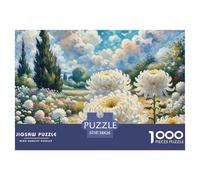 Puzzle De 1000 Piezas CrisantemoDesafíos Extra Divertidos Pasatiempo Creativo Idyllic Landscape Regalo, Diversión Para Adultos Y Niños Mayores 38x26cm/1000pcs