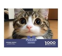 Puzzle De 1000 Piezas Cute GatoDesafíos Extra Divertidos Pasatiempo Creativo Pet GatoRegalo Creativo Para La Relajación Clásicos Para Adultos Y Niños A Partir De 12 Años Puzzle 70x50cm/1000pcs