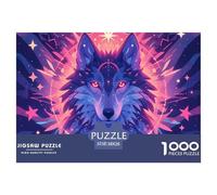 Puzzle De 1000 Piezas Los lobosDesafíos Extra Divertidos Pasatiempo Creativo LoboTotem Regalo Creativo Para La Relajación Clásicos Para Adultos Y Niños A Partir De 12 Años Puzzle 38x26cm/1000pcs